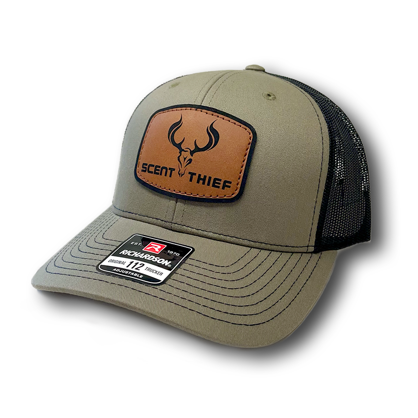 Scent Thief Loden Leather Patch Hat