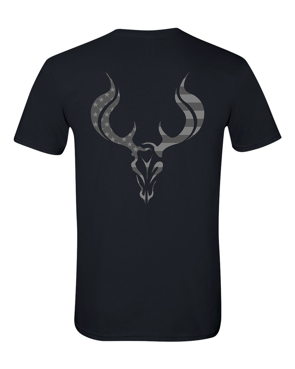 Scent Thief American Flag Logo T Shirt Black