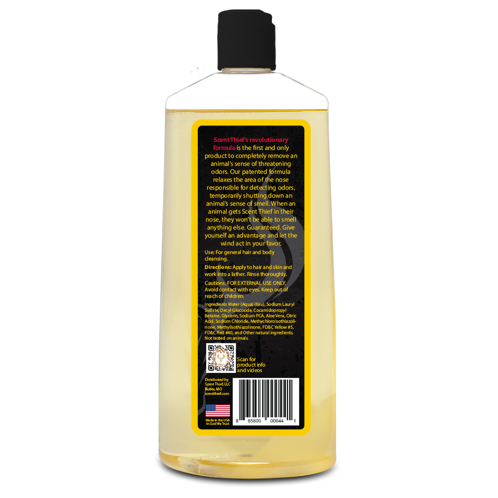 16oz Scent Thief Body Wash and Shampoo