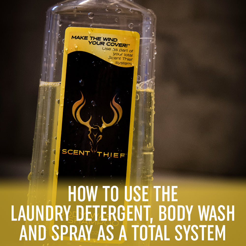 Using the Laundry Detergent, Body Wash and Spray as a Total System